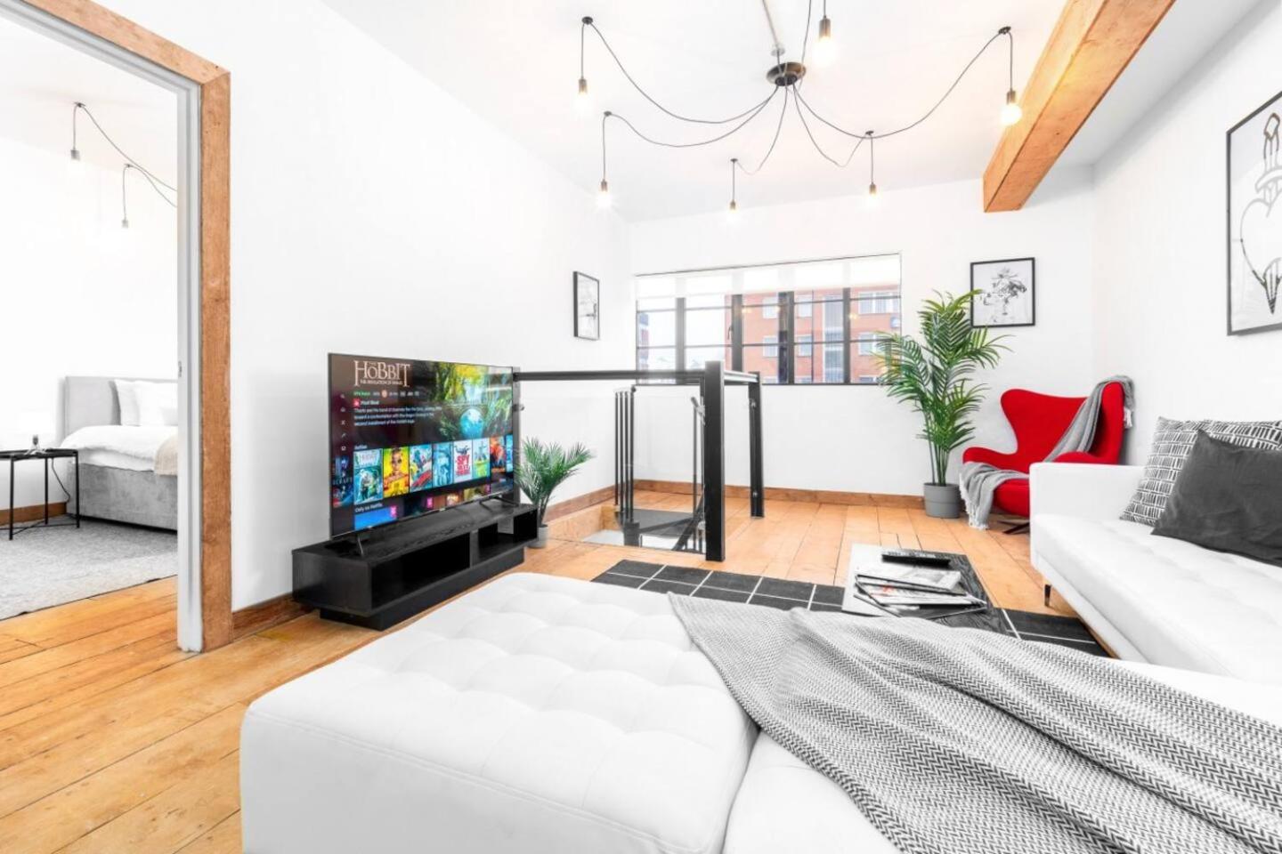 Loft Style Apartment - Near City Centre - Smart Tv- Wifi - Parking - Top Rated - 3Nt Бірмінгем Екстер'єр фото